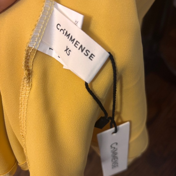 Commense One Shoulder Yellow Dress - Picture 11 of 16